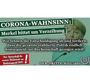 Merkel bittet um Verzeihung
